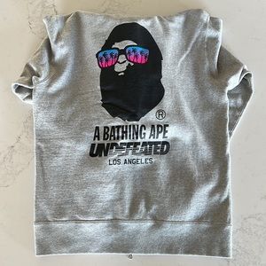 Bathing Ape x Undefeated Los Angeles Hoodie XL